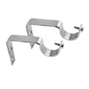 Stainless Steel Curtain Supporter, Parda Rod Holder, Antique Brass Curtain Bracket Set for Doors & Windows, Rod Support/Holder, Curtain Clamp for Windows