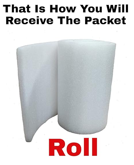 STYLELAB EP EPE Foam Sheet 6x3 Feet 25MM Thickness White Color (Set of 1 Sheet)