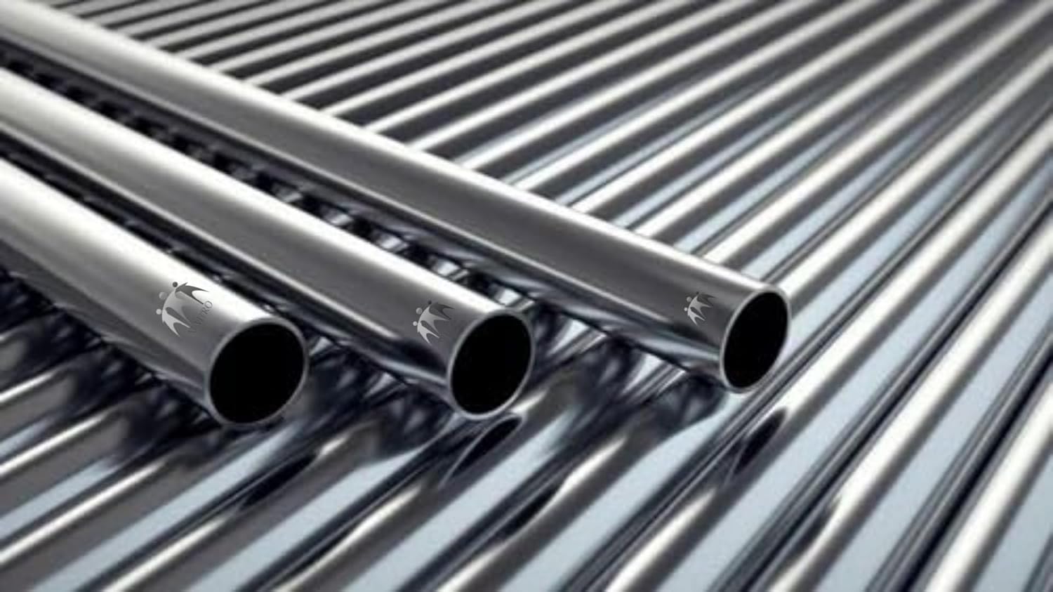 Jindal Stainless Steel (Heavy Duty) 1 Inch Curtain Pipe Length: 6 Feet (72 Inches) Pack Of 2, SILVER