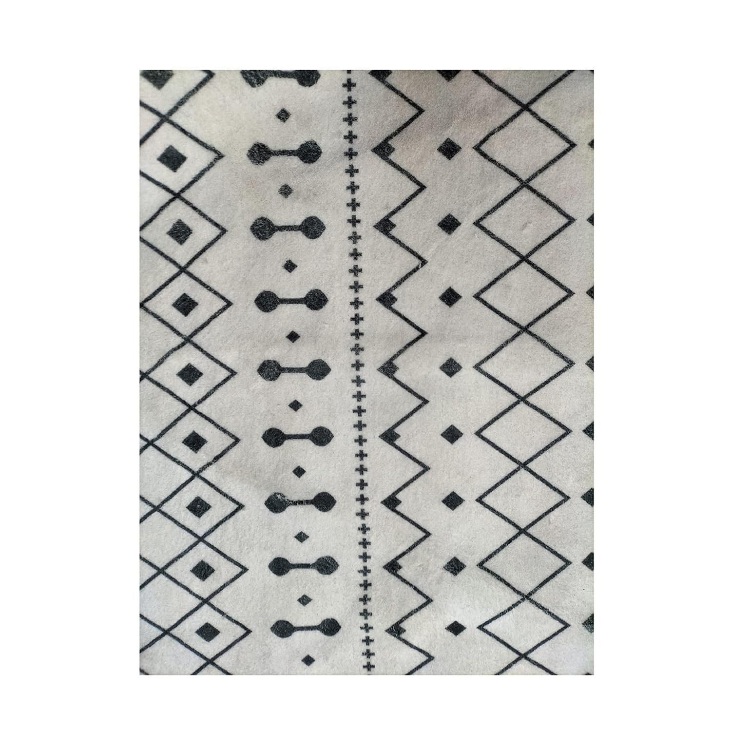 Soft Anti Slip Microfiber Carpet for Living Room, Bedroom