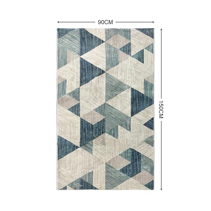 Soft Anti Slip Microfiber Carpet for Living Room, Bedroom