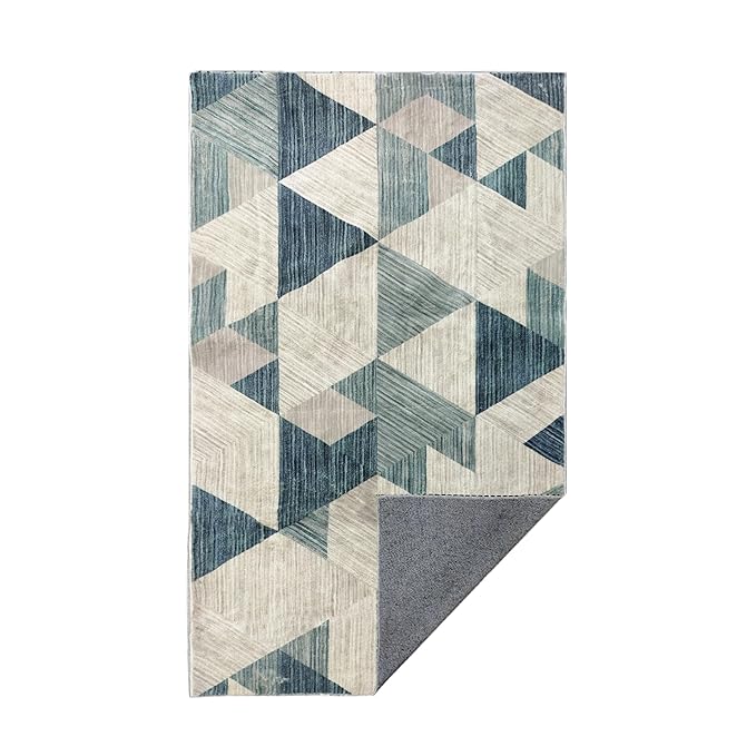 Soft Anti Slip Microfiber Carpet for Living Room, Bedroom