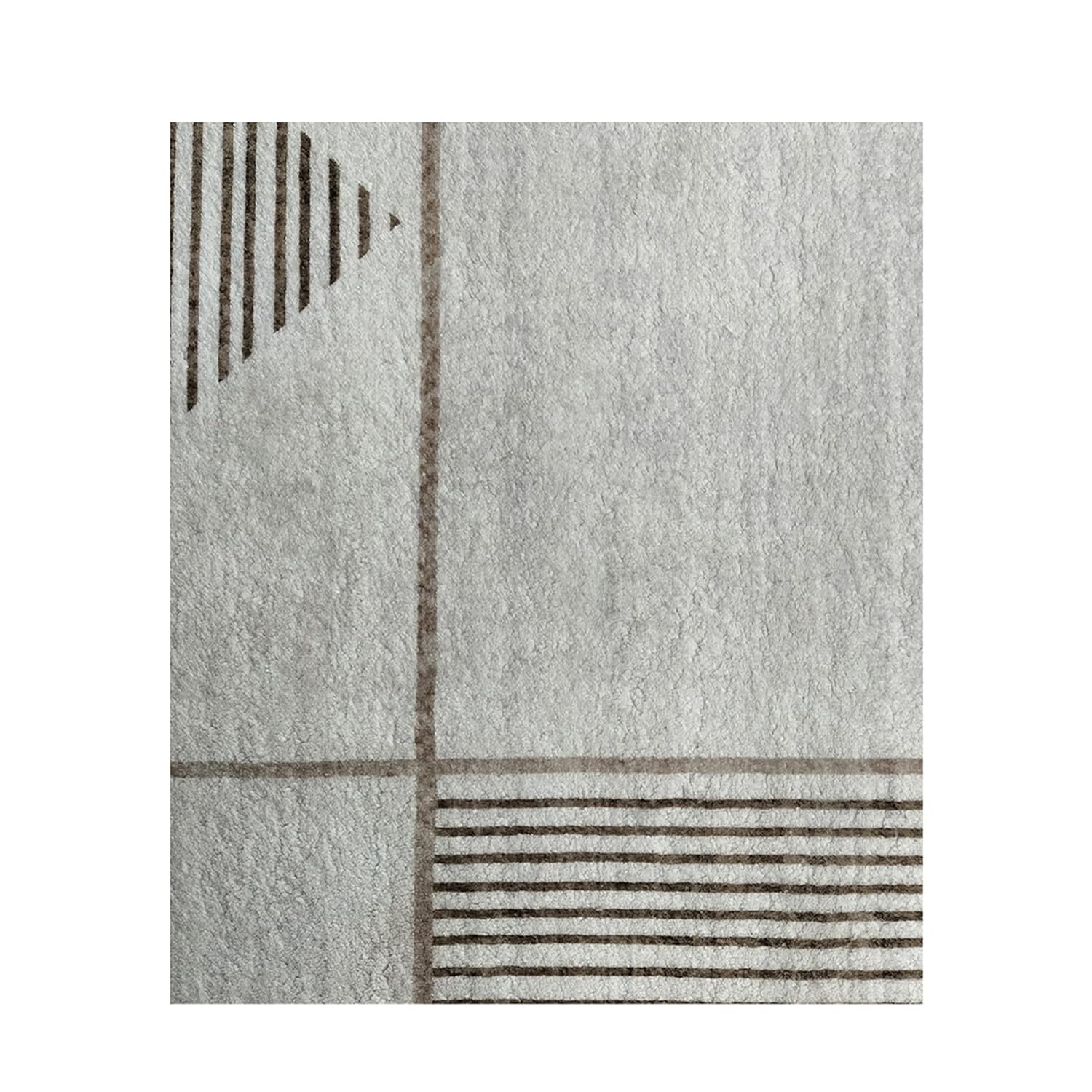 Soft Anti Slip Microfiber Carpet for Living Room, Bedroom