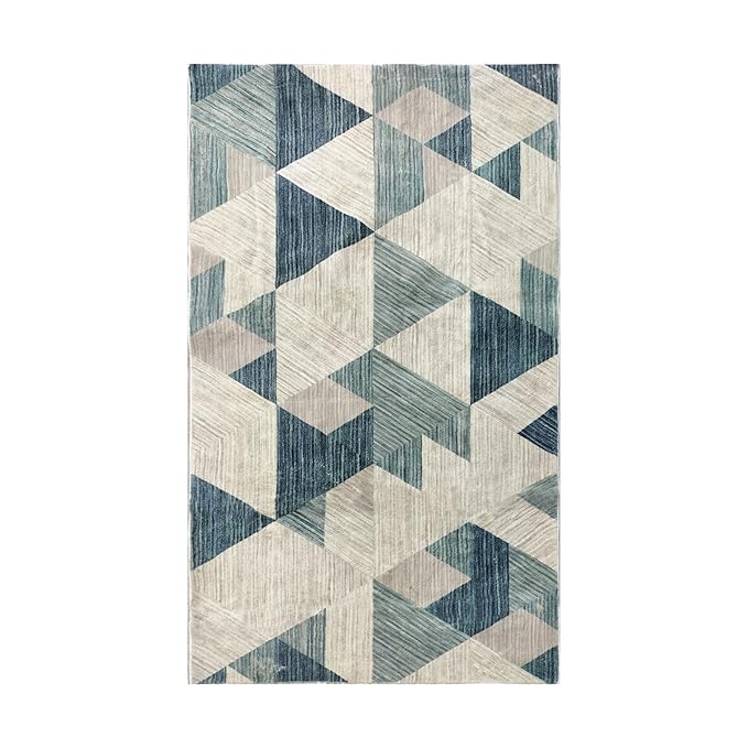 Soft Anti Slip Microfiber Carpet for Living Room, Bedroom