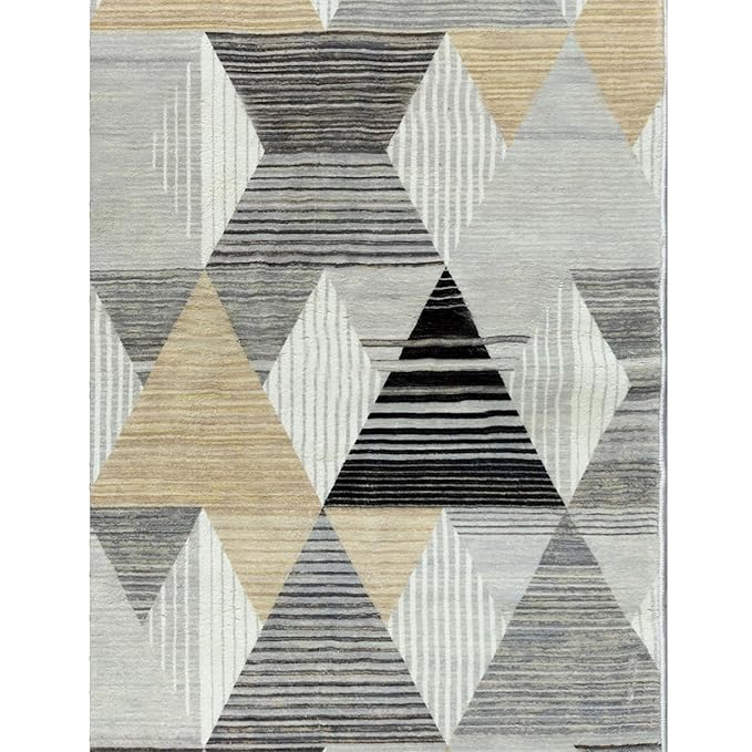 Soft Anti Slip Microfiber Carpet for Living Room, Bedroom