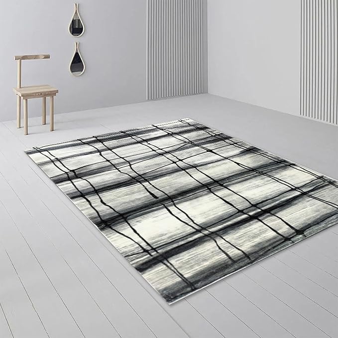 Soft Anti Slip Microfiber Carpet for Living Room, Bedroom