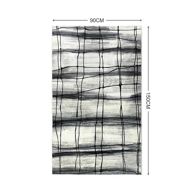 Soft Anti Slip Microfiber Carpet for Living Room, Bedroom