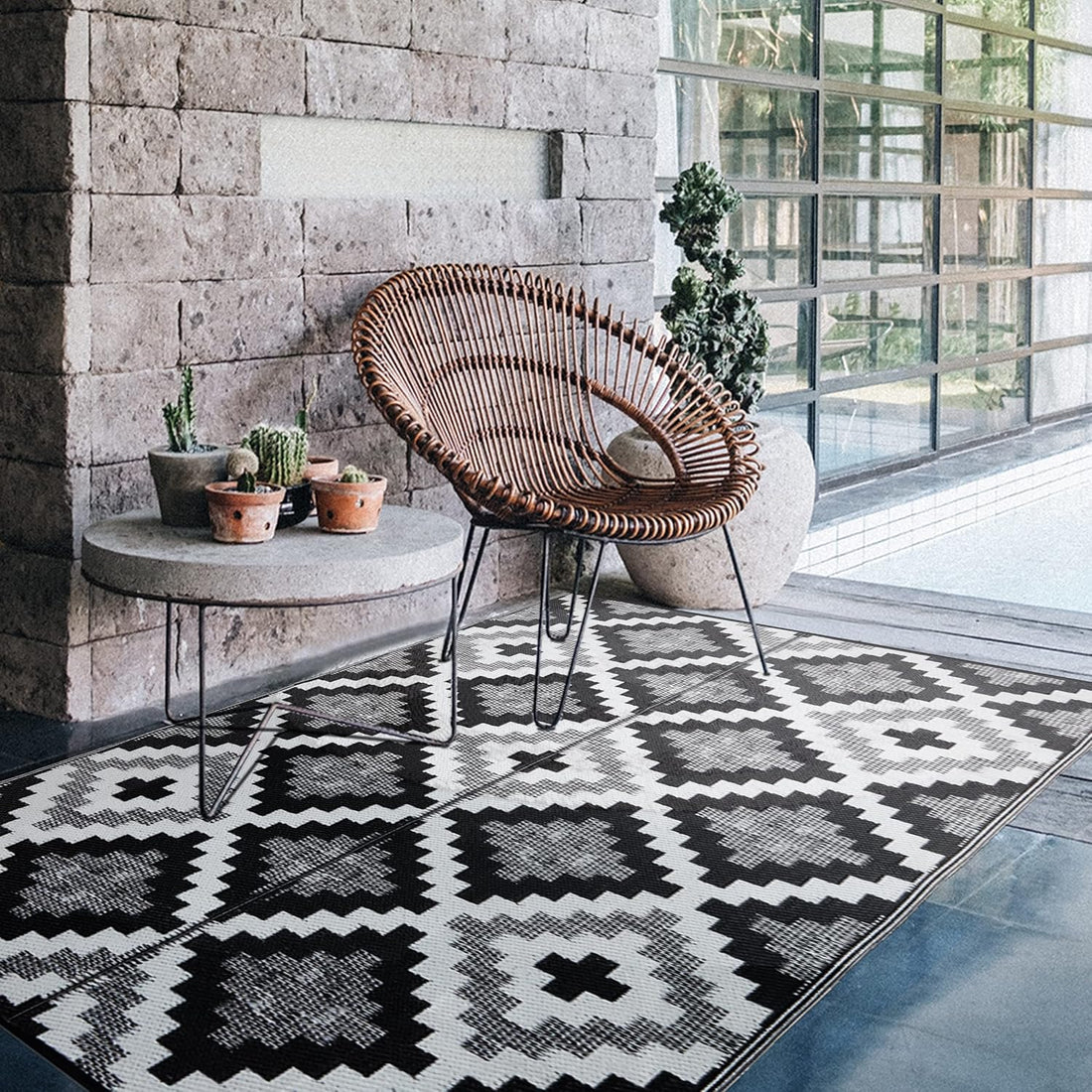 Sapana Carpet-Mats Chatai Mats for Home Multipurpose Foldable Reversible Floor Mat Rectangular Plastic Mat for Floor, Sleeping, Travel, Outdoor, Indoor