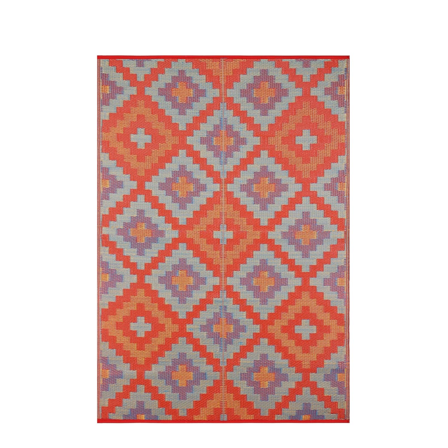 Sapana Carpet-Mats Chatai Mats for Home Multipurpose Foldable Reversible Floor Mat Rectangular Plastic Mat for Floor, Sleeping, Travel, Outdoor, Indoor