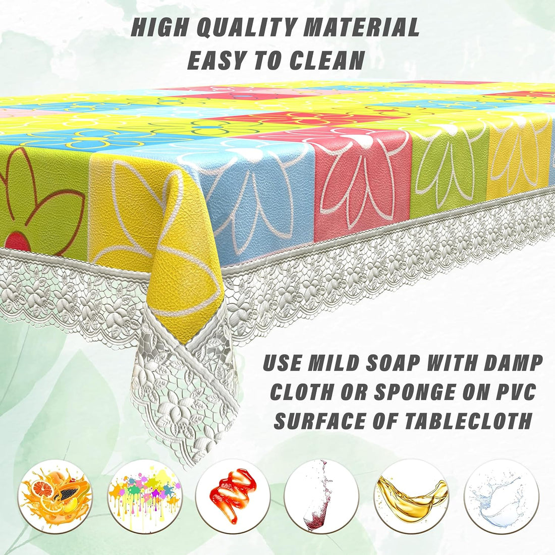 Kuber Industries Dining Table Cover