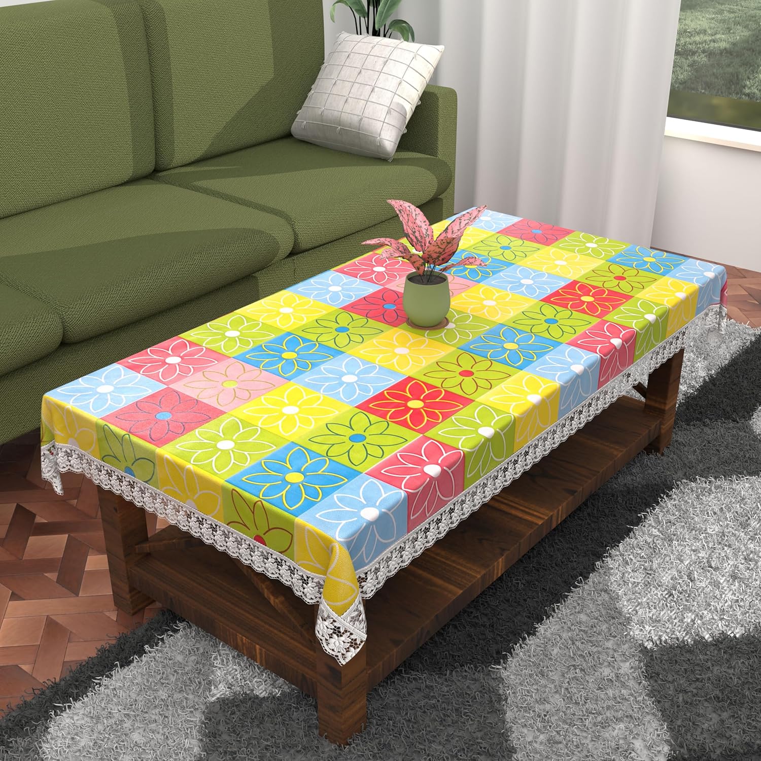 Kuber Industries Dining Table Cover