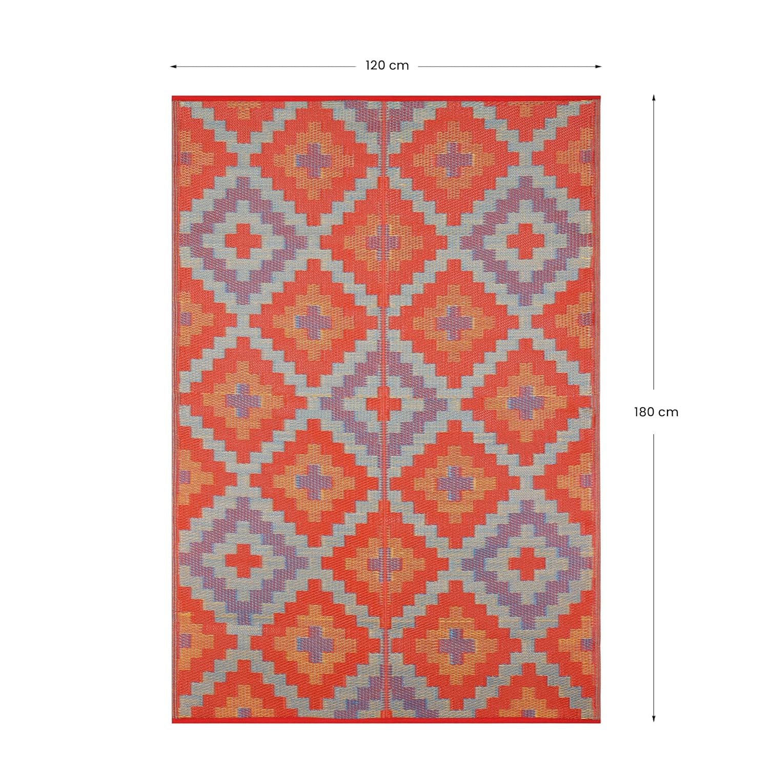 Sapana Carpet-Mats Chatai Mats for Home Multipurpose Foldable Reversible Floor Mat Rectangular Plastic Mat for Floor, Sleeping, Travel, Outdoor, Indoor