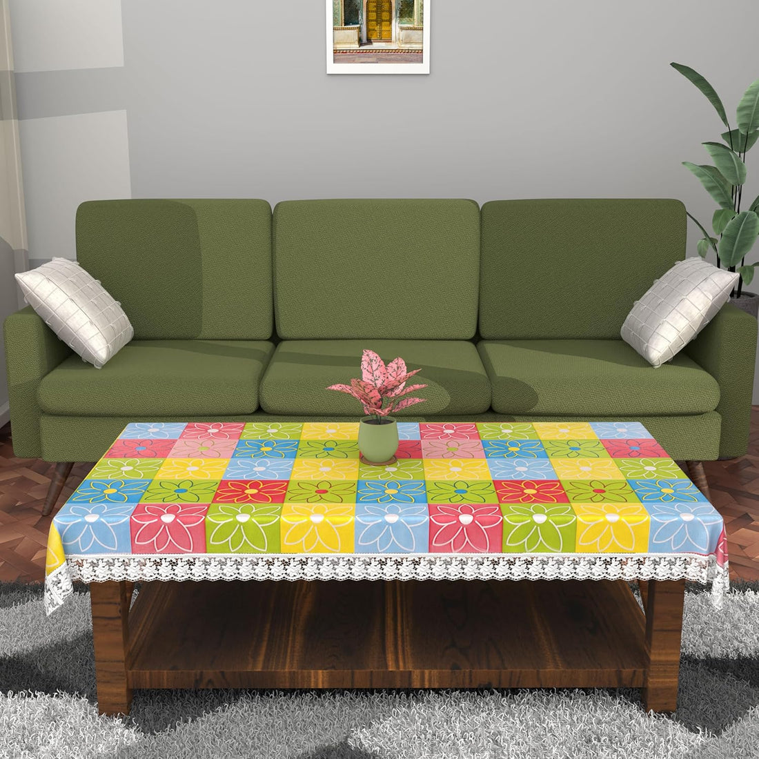 Kuber Industries Dining Table Cover
