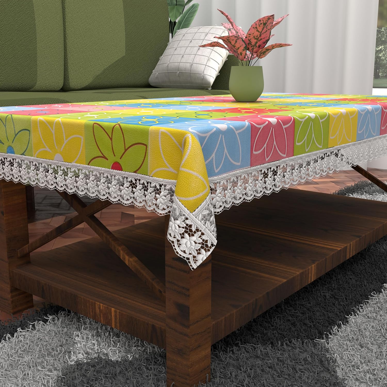 Kuber Industries Dining Table Cover