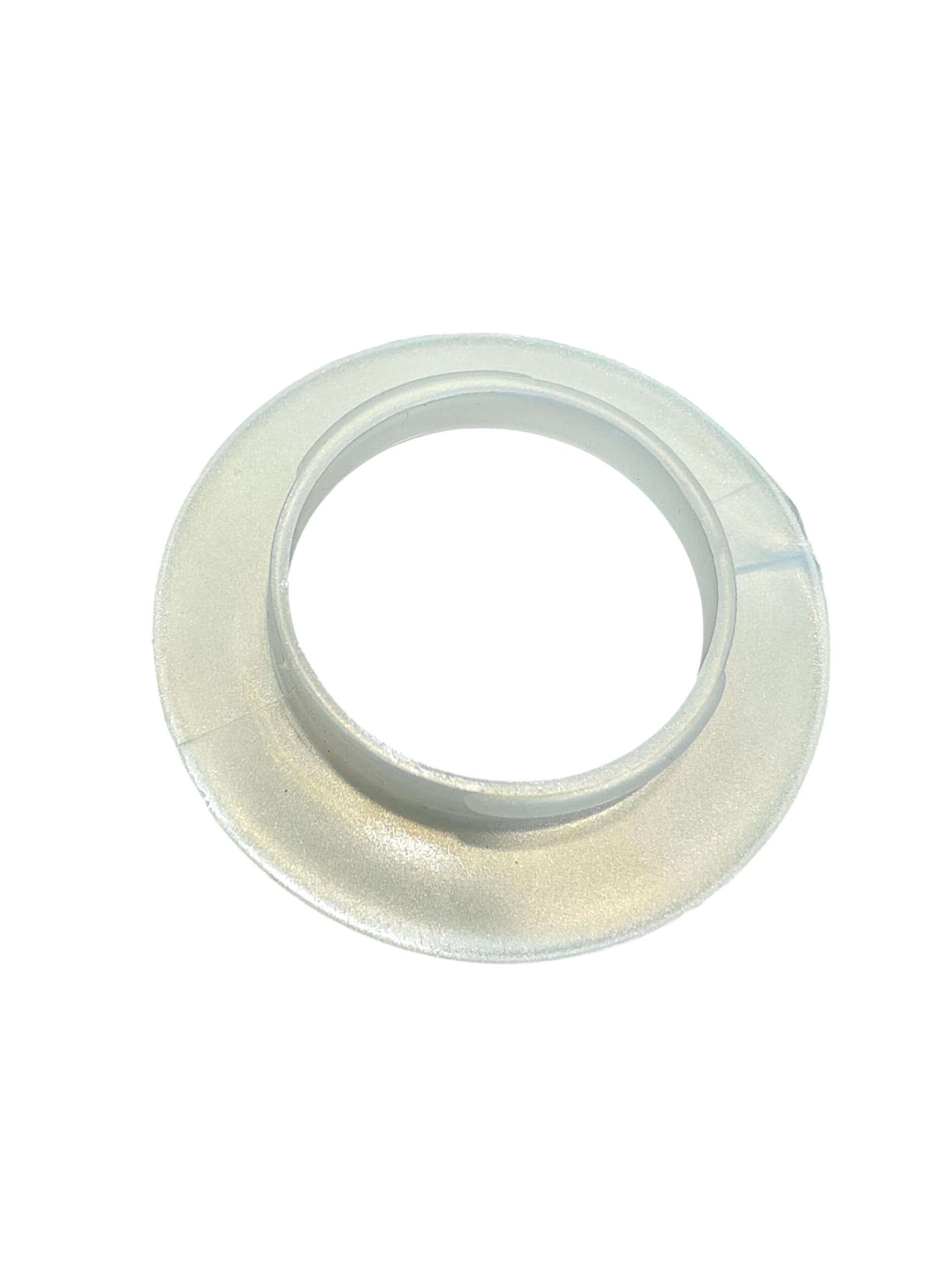 Plastic Curtain Rings 1.5 inches Eyelet Rings with Lock Ivory Colour