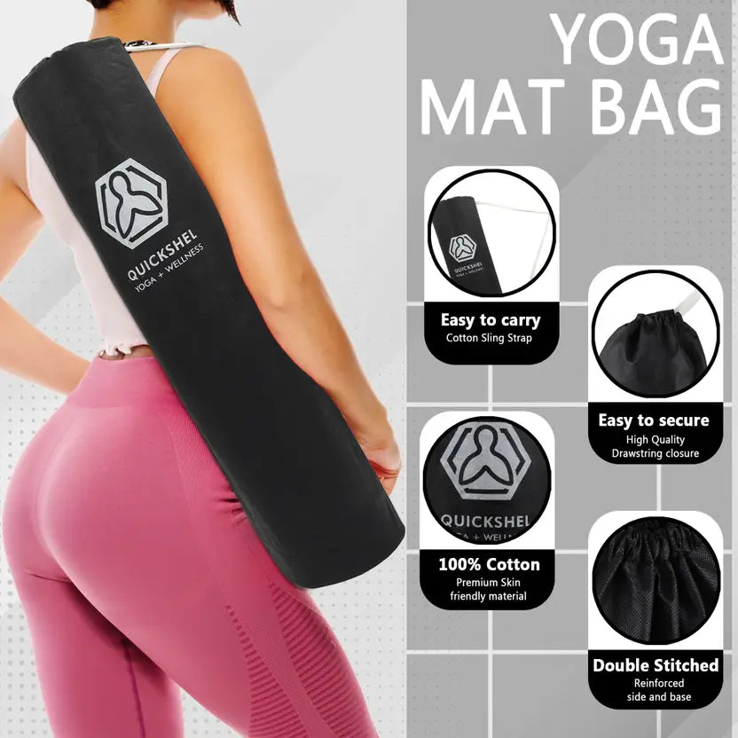 Quick Shel EVA Anti Slip Home Gym Exercise Workout Fitness for Men Women Kids 6 mm and 8 mm Yoga Mat