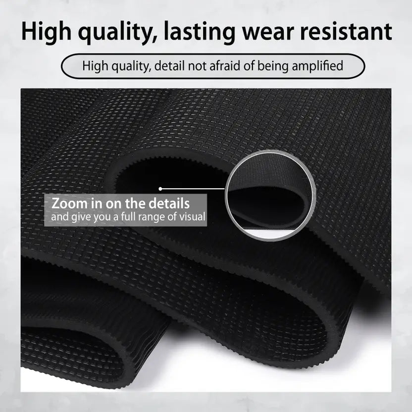 Quick Shel EVA Anti Slip Home Gym Exercise Workout Fitness for Men Women Kids 6 mm and 8 mm Yoga Mat